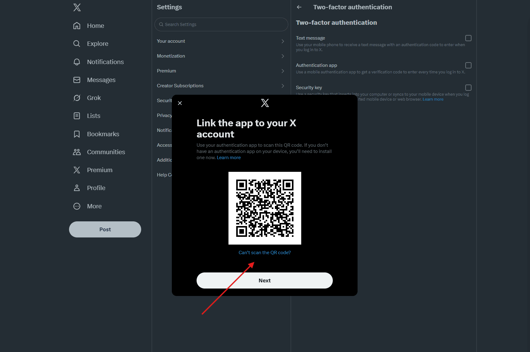 Reveal the Secret Key