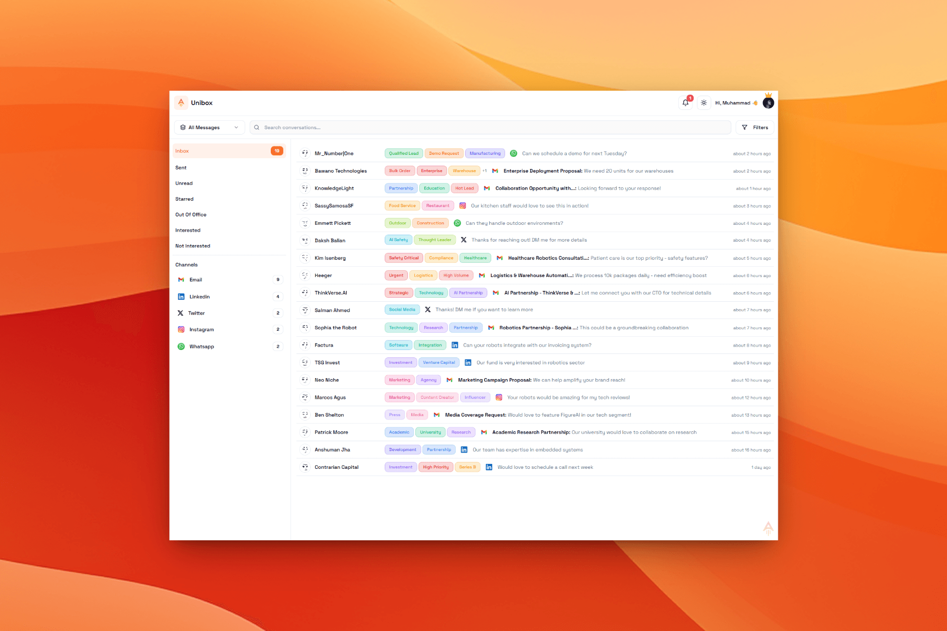 Unified Inbox