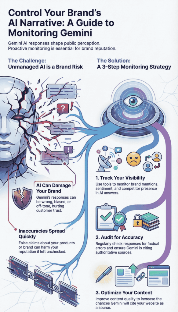 Infographic showing a three-step process: Review, Compare, and Validate for data accuracy.