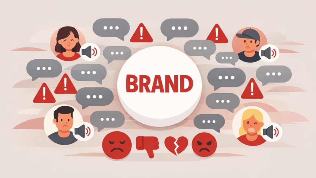 influencer sentiment analysis during crisis 2 Influencer sentiment analysis during crisis highlighting brand silence and rising negative audience emotion online.