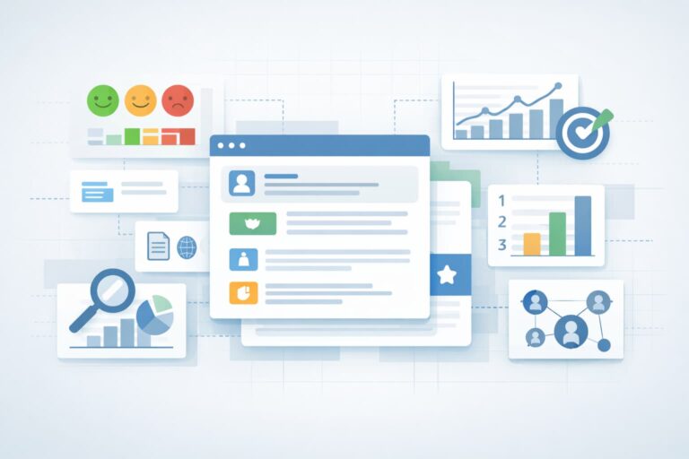 Monitor Brand Reputation in AI Search using AI monitoring visuals for sentiment, rankings, and brand signals