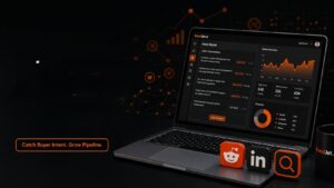 BrandJet.ai dashboard showcasing top AI social listening tools for B2B 2026 with intent signals.