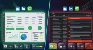 Free cold email outreach tools showing deliverability dashboard vs spam folder comparison