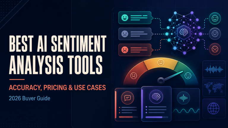 Comparison of AI sentiment analysis tools for brands and customer feedback